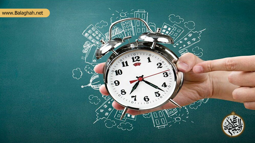 علل و عوامل اتلاف زمان در کلام امام علی (ع)
